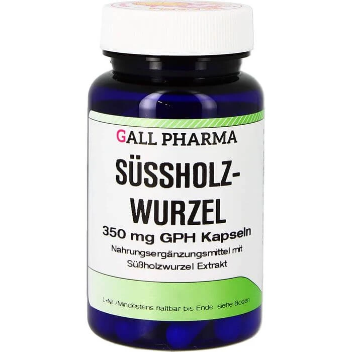 SÜSSHOLZWURZEL 350 mg GPH Kapseln 60 St