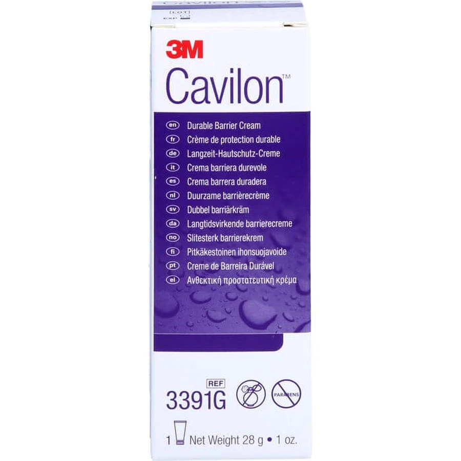 CAVILON 3M Cremă de protecție a pielii pe termen lung 3391G 28 g