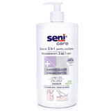 3-in-1-Reinigungscreme für empfindliche Haut mit 3% Urea, 1000 ml, Seni Care