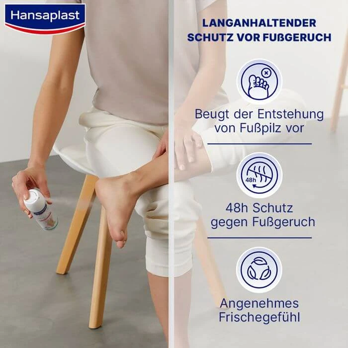 HANSAPLAST Fußpilz 2in1 Deo 150 ml