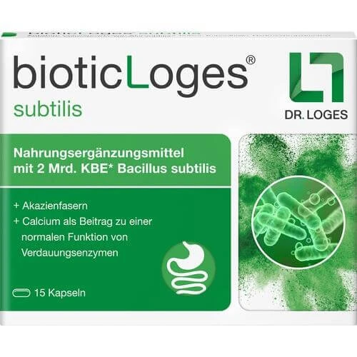 BIOTICLOGES subtilis Kapseln 15 St