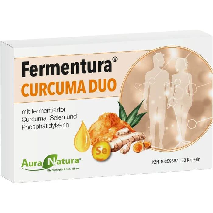 AURANATURA Fermentura Curcuma Duo Kapseln 30 St