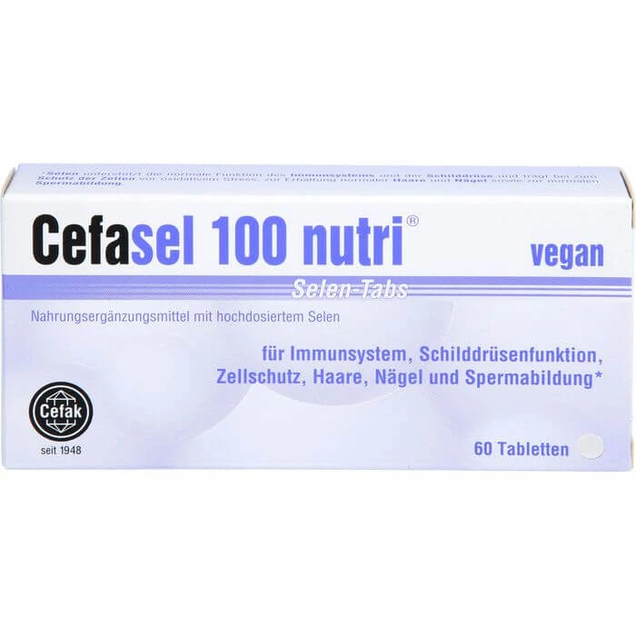 CEFASEL 100 nutri Selen-Tabs 60 St