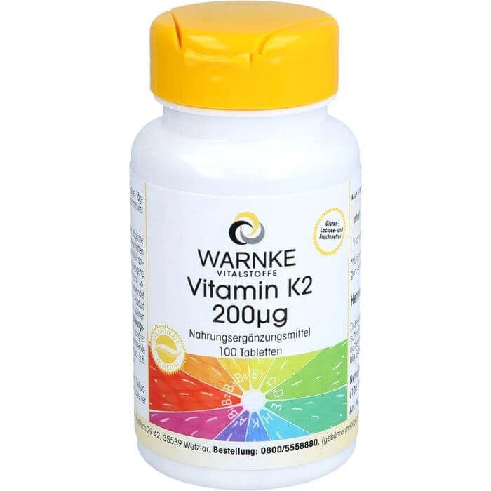 VITAMIN K2 200 µg Tabletten 100 St