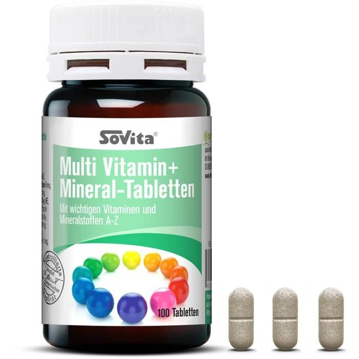 SOVITA CARE Multivitamin+Mineral-Tabletten 100 St