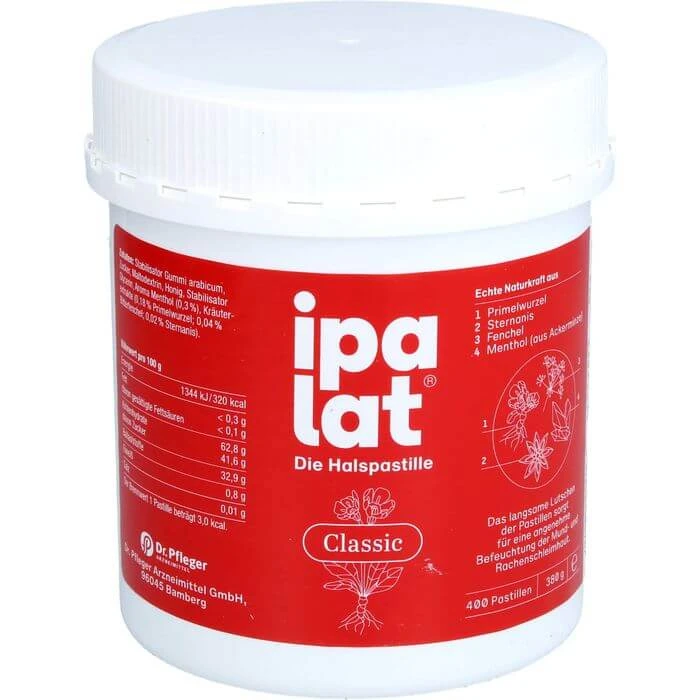 IPALAT Halspastillen classic 400 St