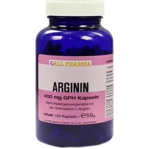ARGININ 400 mg GPH Kapseln 120 St