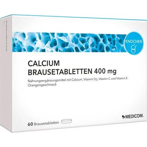 CALCIUM BRAUSETABLETTEN 400 mg 60 St