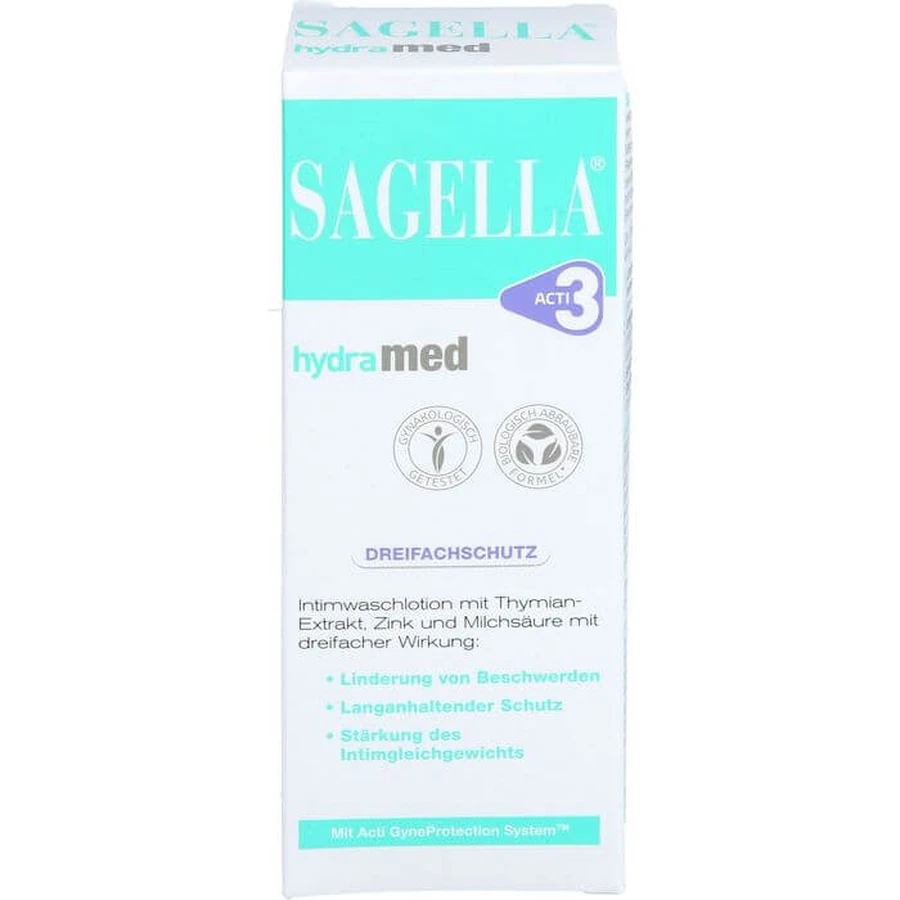 SAGELLA hydramed loción de lavado íntimo 100 ml