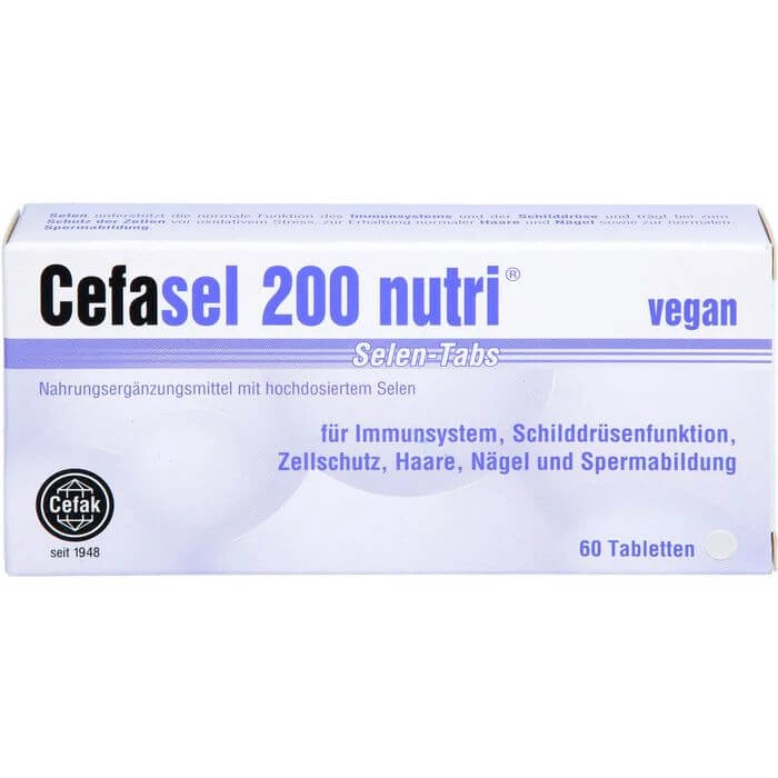 CEFASEL 200 nutri Selen-Tabs 60 St