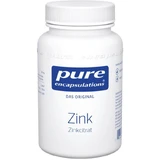 PURE ENCAPSULATIONS Zinc Citrat de zinc Capsule 180 Capsule