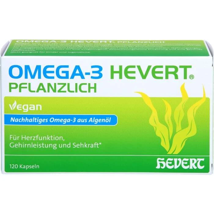 OMEGA-3 HEVERT pflanzlich Weichkapseln 120 St