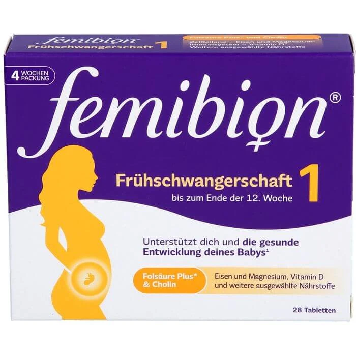 FEMIBION 1 Frühschwangerschaft Tabletten 28 St