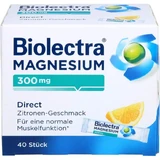 BIOLECTRA Magneziu 300 mg Direct Lemon Sticks 40 Sticks