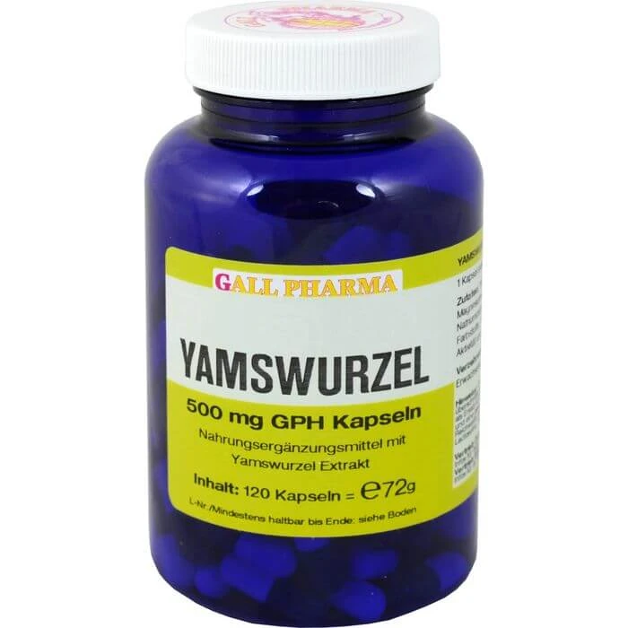 YAMSWURZEL 500 mg GPH Kapseln 120 St