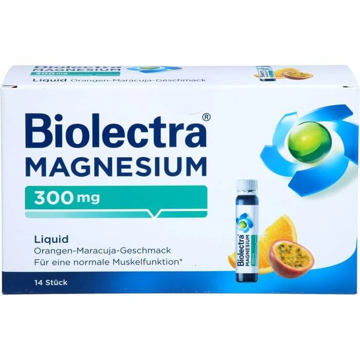 BIOLECTRA Magnesium 300 mg Liquid 14 St