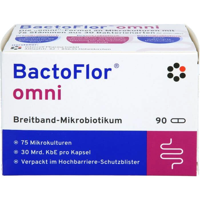 BACTOFLOR omni Hartkapseln 90 St