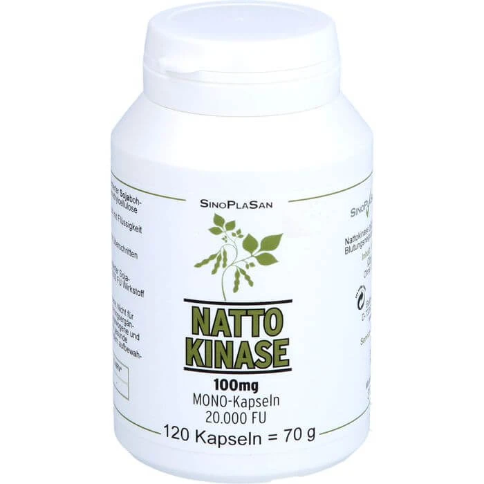 NATTOKINASE 100 mg Mono 20.000 FU Kapseln 120 St