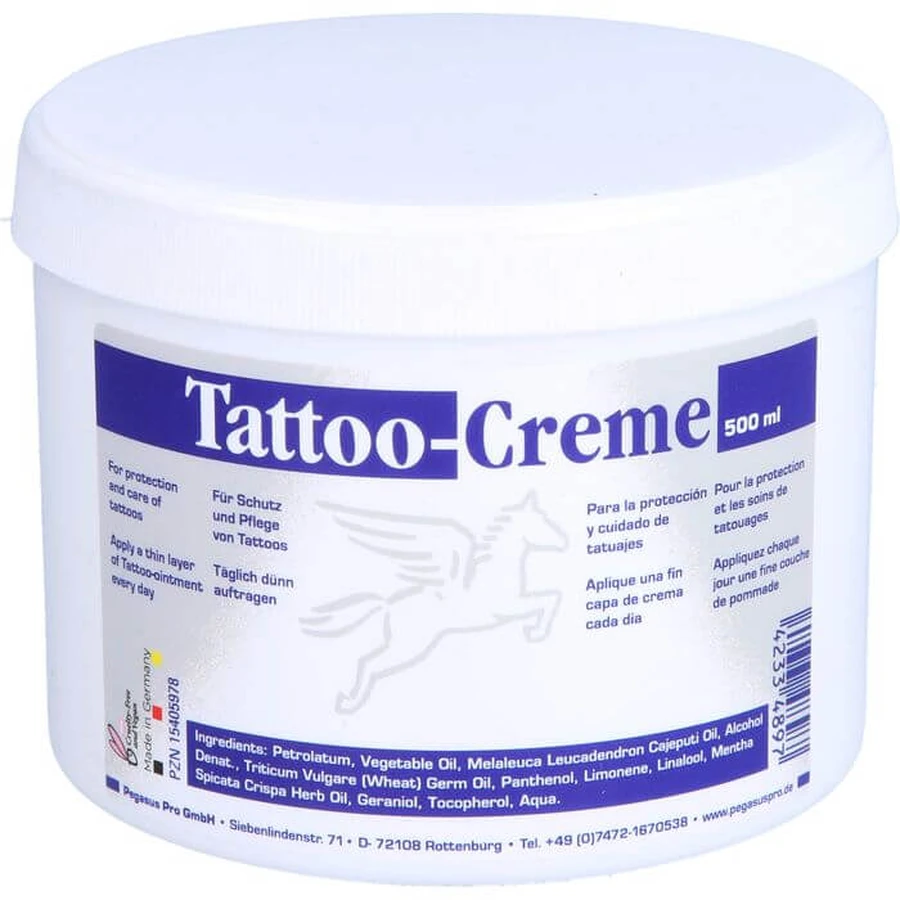 Crema TATTOO Pegasus Pro 500 ml