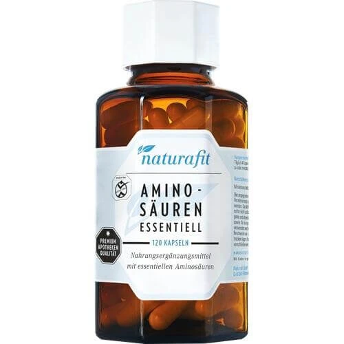 NATURAFIT Aminosäuren essentiell Kapseln 120 St