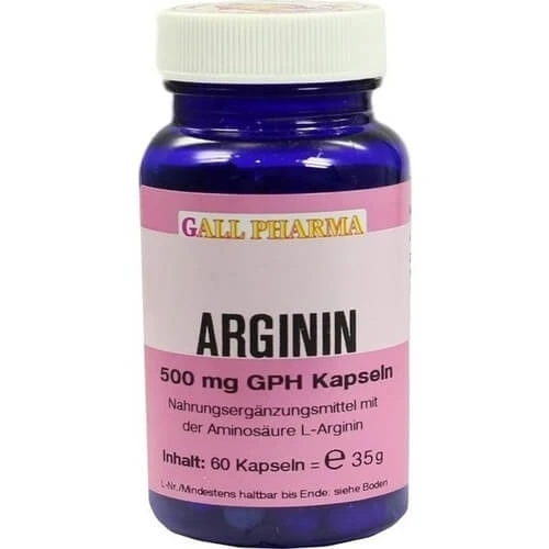 ARGININ 500 mg GPH Kapseln 60 St