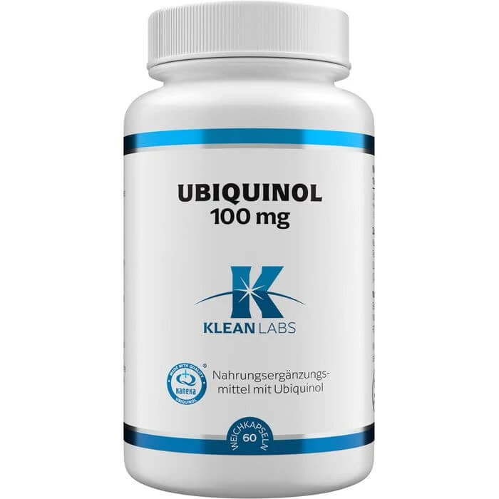 UBIQUINOL COENZYM Q10 reduz.100 mg KLEAN LABS Kps. 60 St