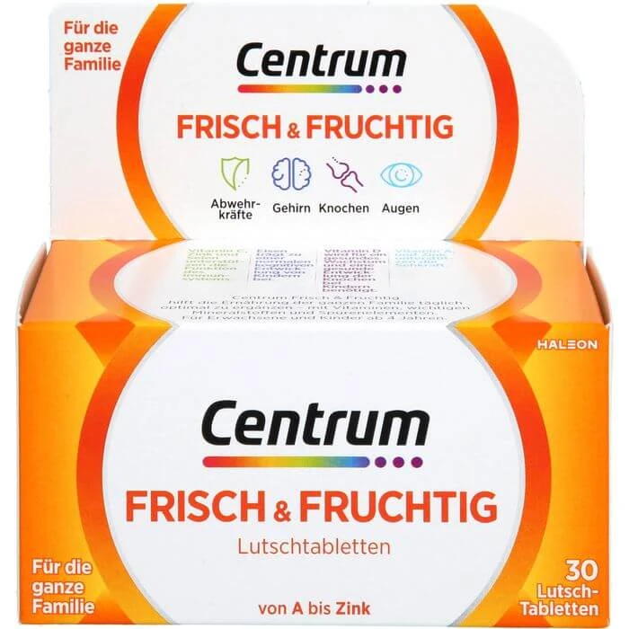 CENTRUM frisch & fruchtig Lutschtabletten 30 St