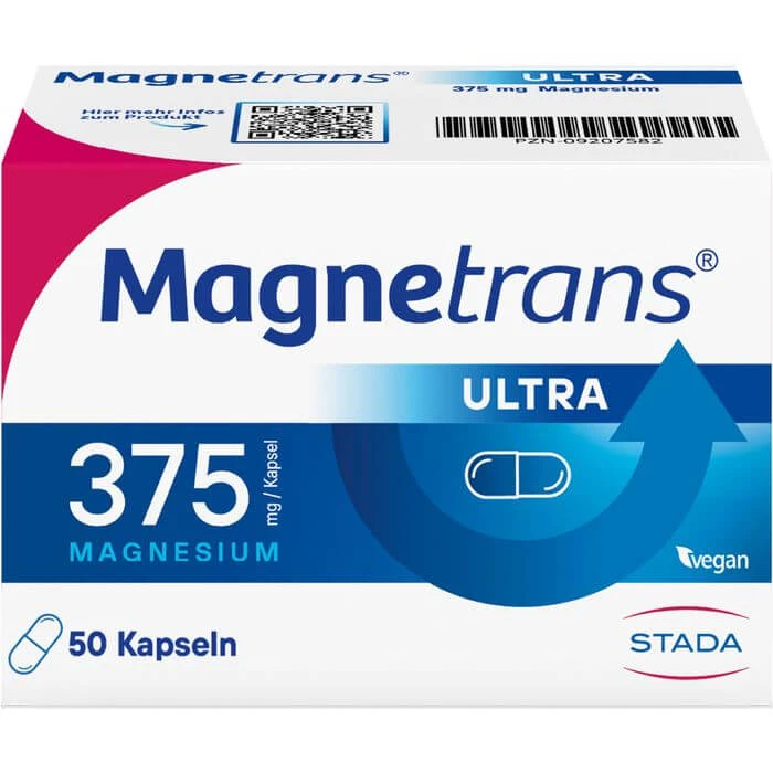MAGNETRANS 375 mg ultra Kapseln 50 St