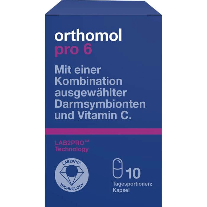 ORTHOMOL pro 6 Kapseln 10 St