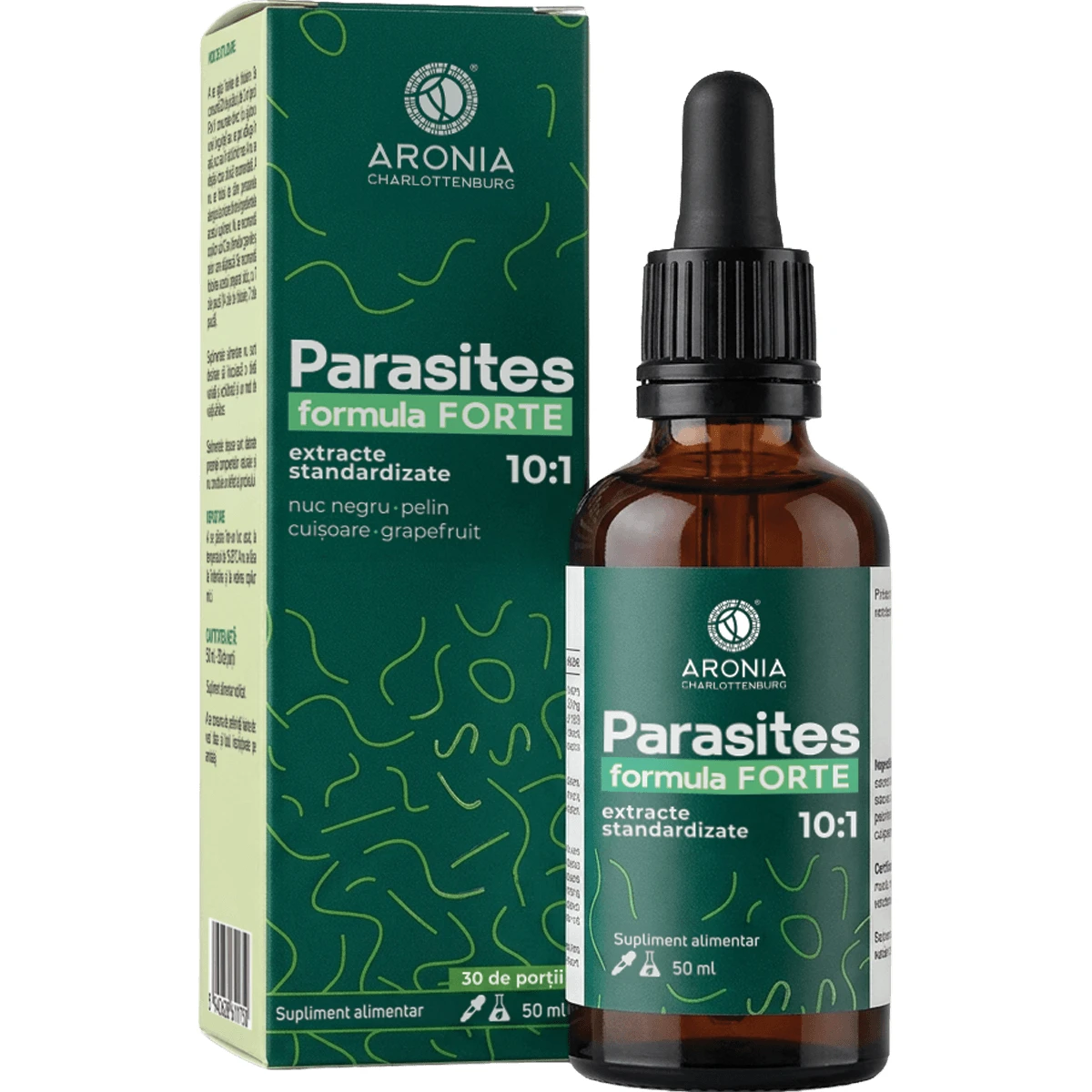 Parasiten Formel FORTE - fortschrittliche Formel mit antiparasitären, antibakteriellen, antifungalen und antiseptischen Eigenschaften