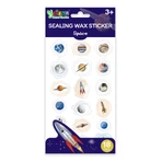 Imitation seal stickers - Space, Natural Creations collection