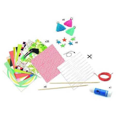 Atelier DIY de confectionat bratari cu margele din hartie, culori Pop