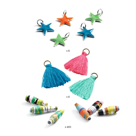 Atelier DIY de confectionat bratari cu margele din hartie, culori Pop