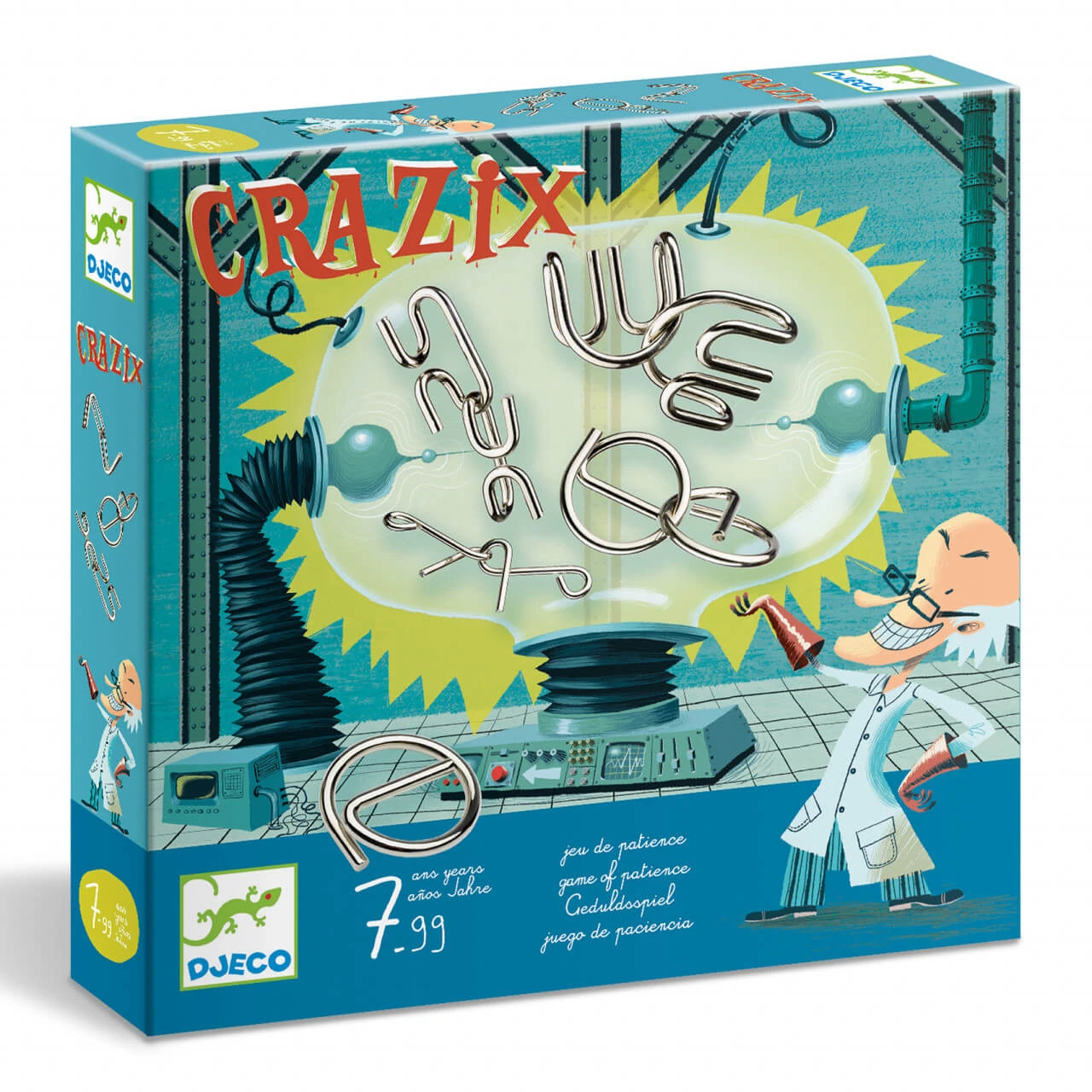 Crazix Metall-Logikspiele
