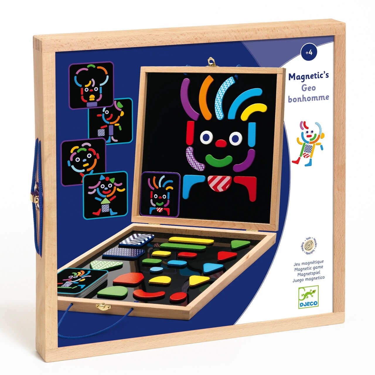 Geobonhomme Spiel mit Magneten Djeco