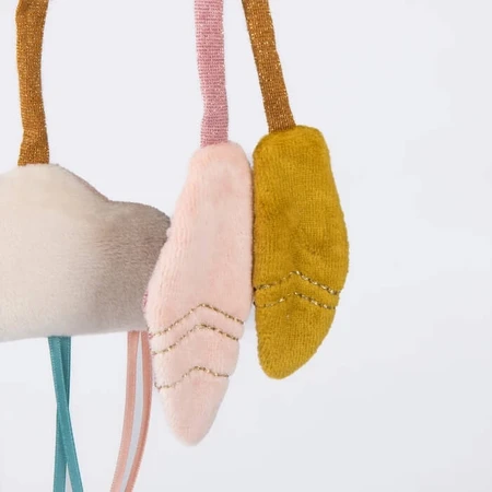 Babyschwan Sinnesspielzeug mit Aktivitäten, Moulin Roty
