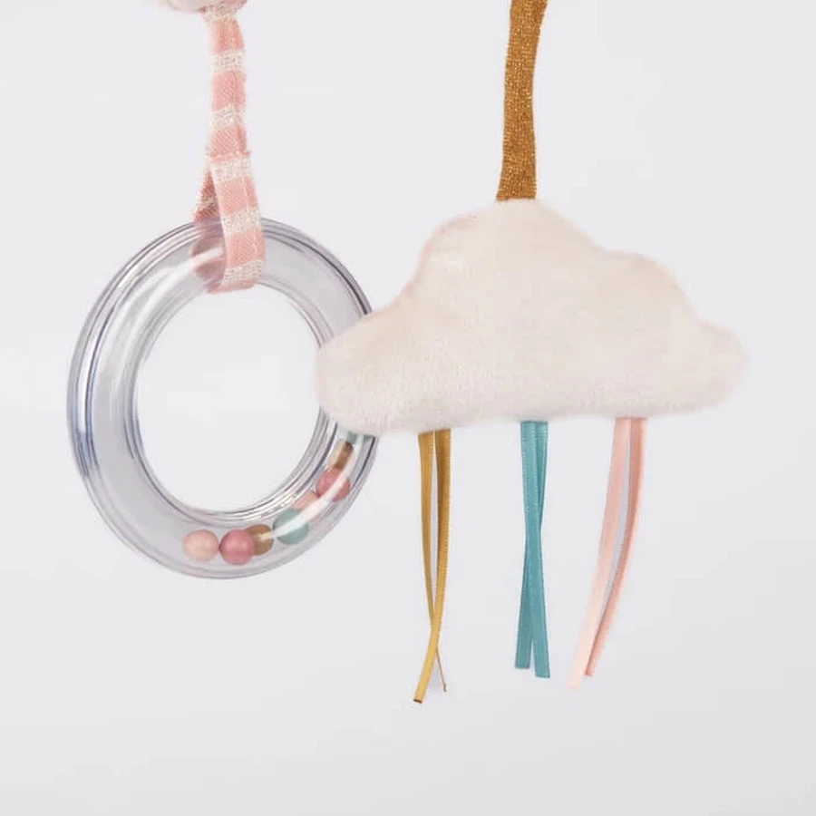 Babyschwan Sinnesspielzeug mit Aktivitäten, Moulin Roty