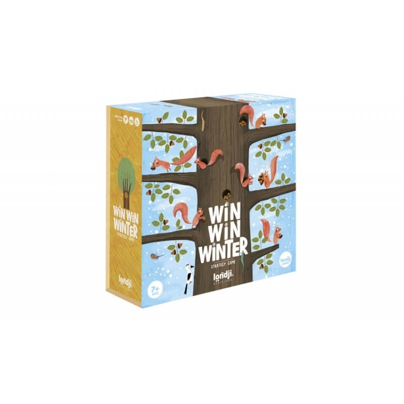 Londji Win Win Win Winterspiel - Lauf durch den Wald auf der Suche nach Nahrung