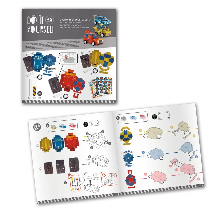 Jeu créatif DIY Grand Prix, Djeco