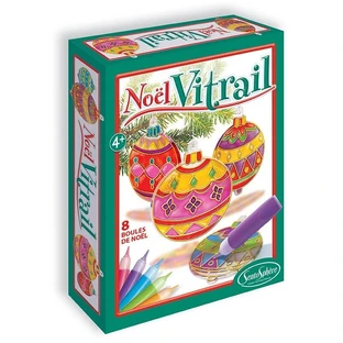 Globi di Natale in vetro colorato