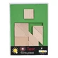 Gioco di logica in legno extra pezzo-3