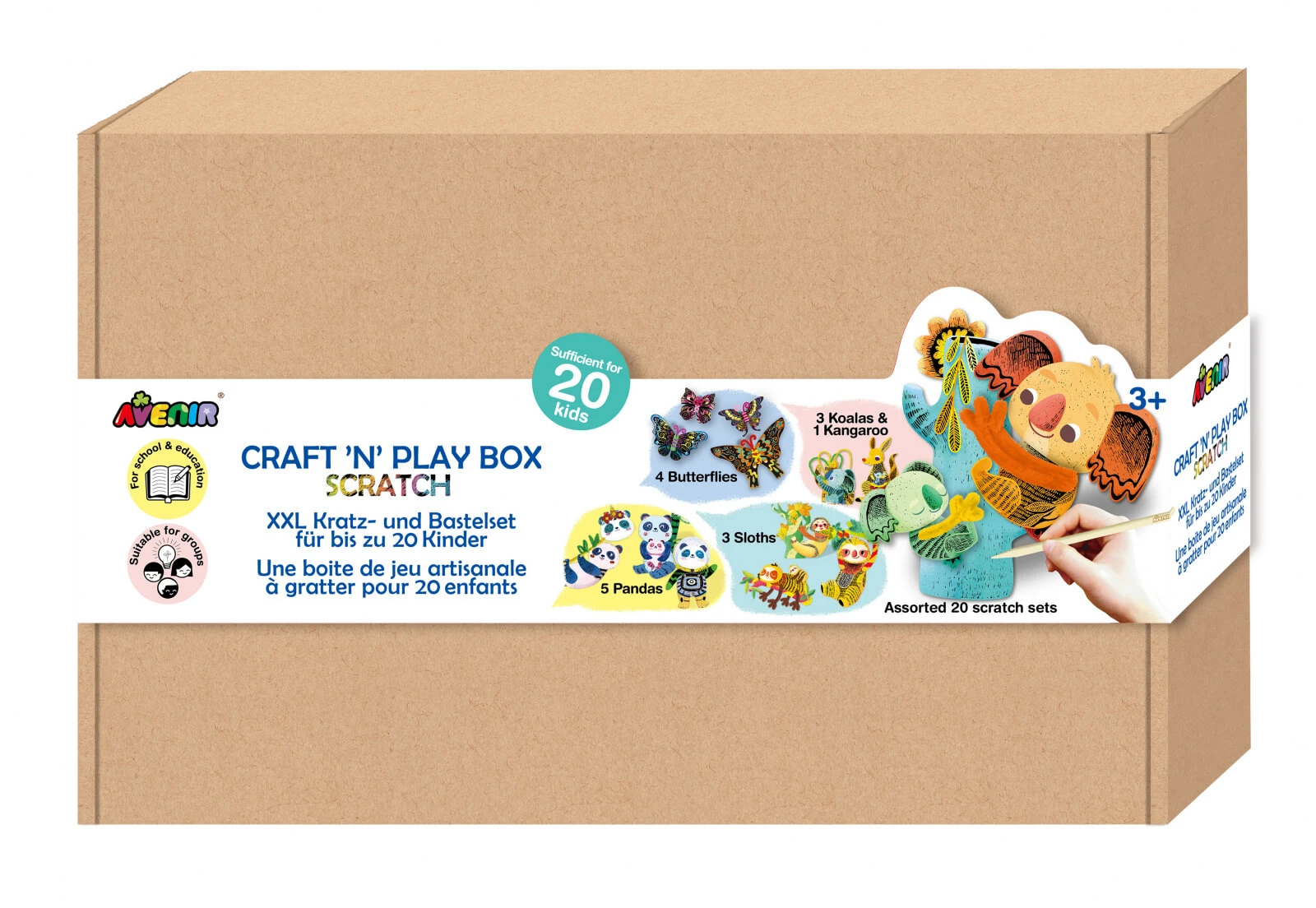 Kreatives XXL-Rasierset - Craft 'N' Play Box