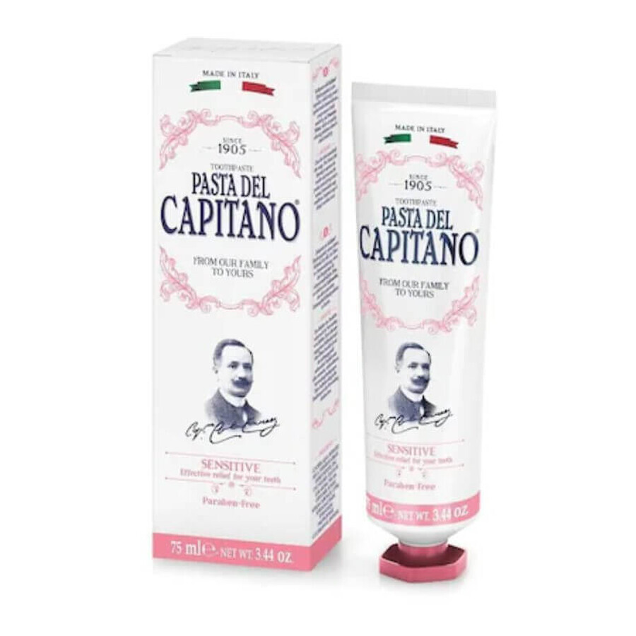 Del Capitano Toothpaste for sensitive teeth 0375 x75 ml