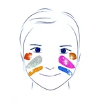 Djeco colori anallergici per il trucco, metallizzati