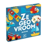 Ze GeoVroom Djeco GeoVroom, gra budowlana z geometrycznymi elementami