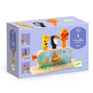 Pop-up multi activity toy, Djeco