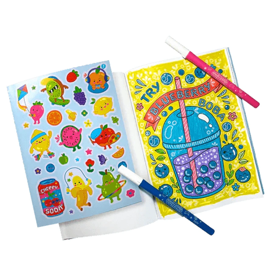 Set de Colorat Parfumat Yummy Yummy – 3 în 1