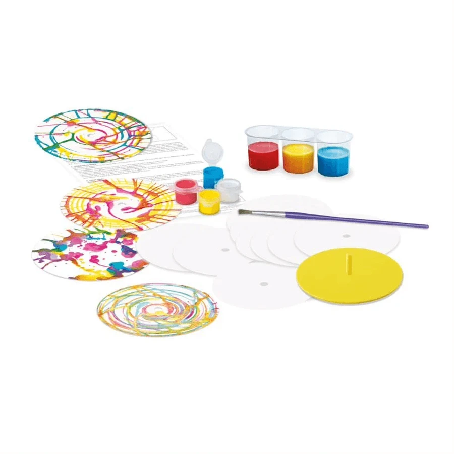 Mini set creativ - Roata Pictorului Spin Art, LittleCraft