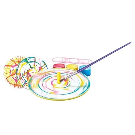 Mini set creativ - Roata Pictorului Spin Art, LittleCraft