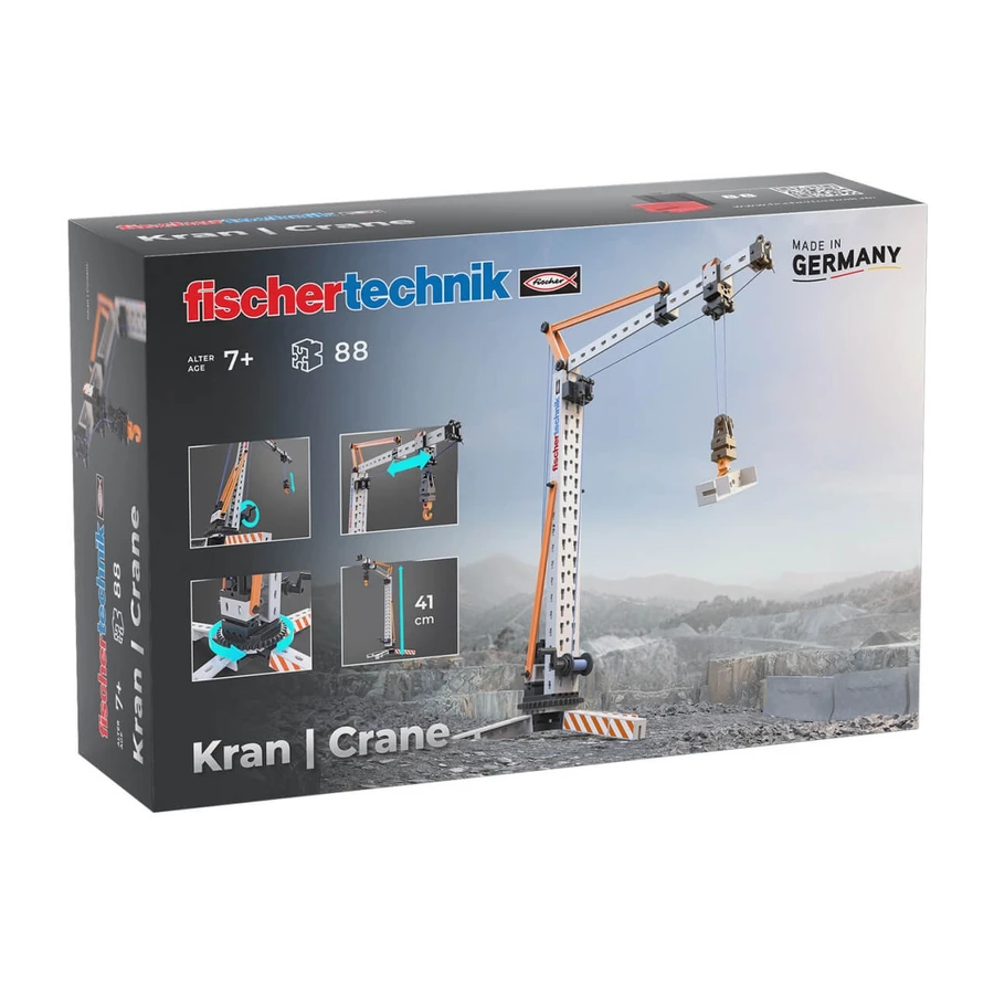 STEM Kit Kran Montage- und Handlingkran, Fischertechnik
